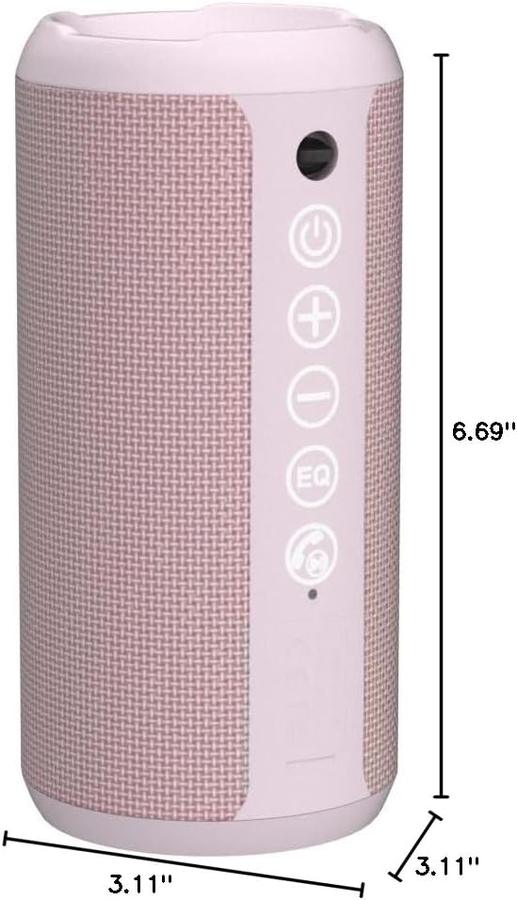 Dimensions of the speaker